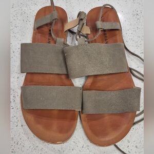 Lucky Brand Hadesha Lace-Up Sandals